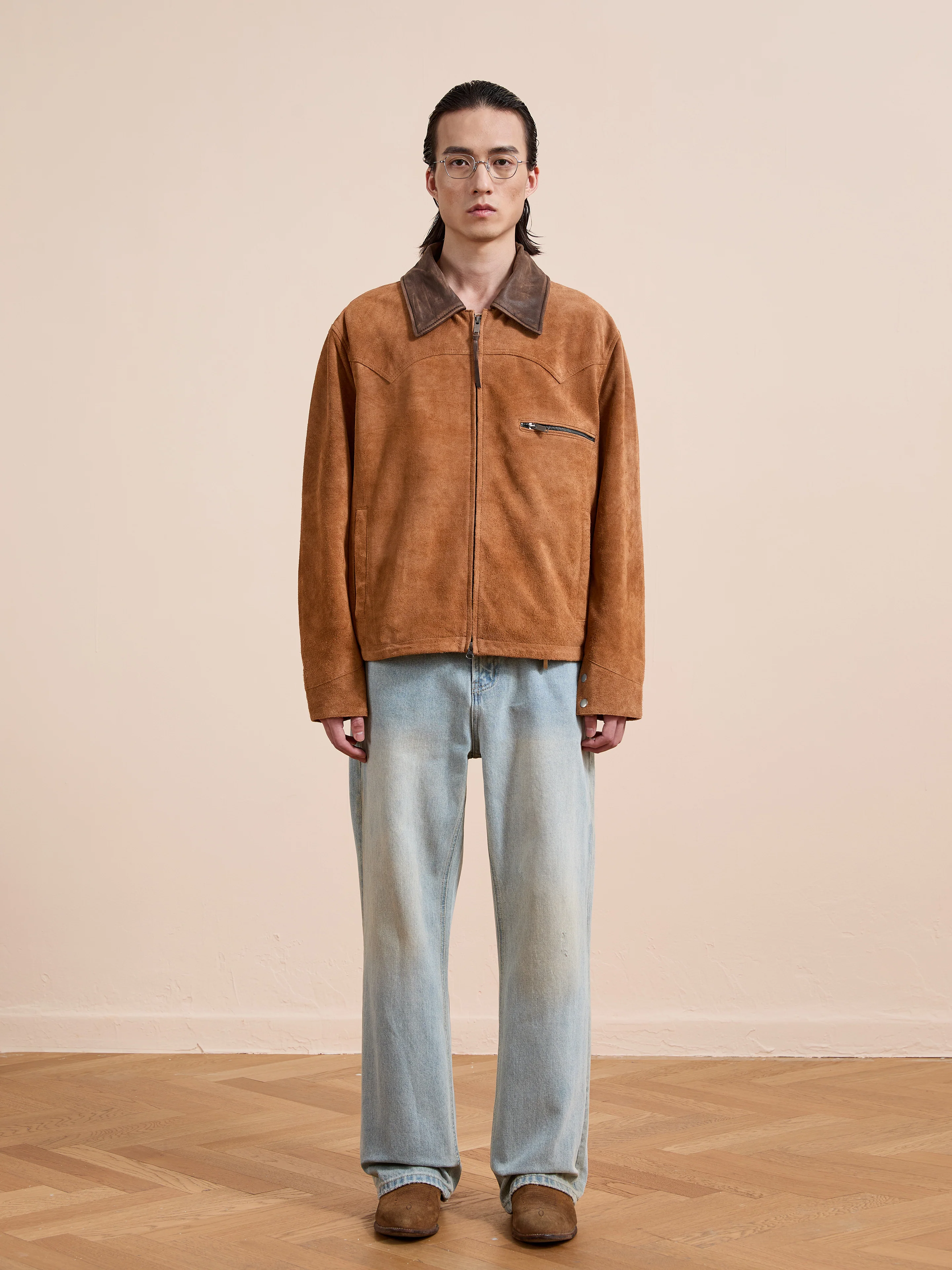 Suede Western Barn Jacket - Image 7