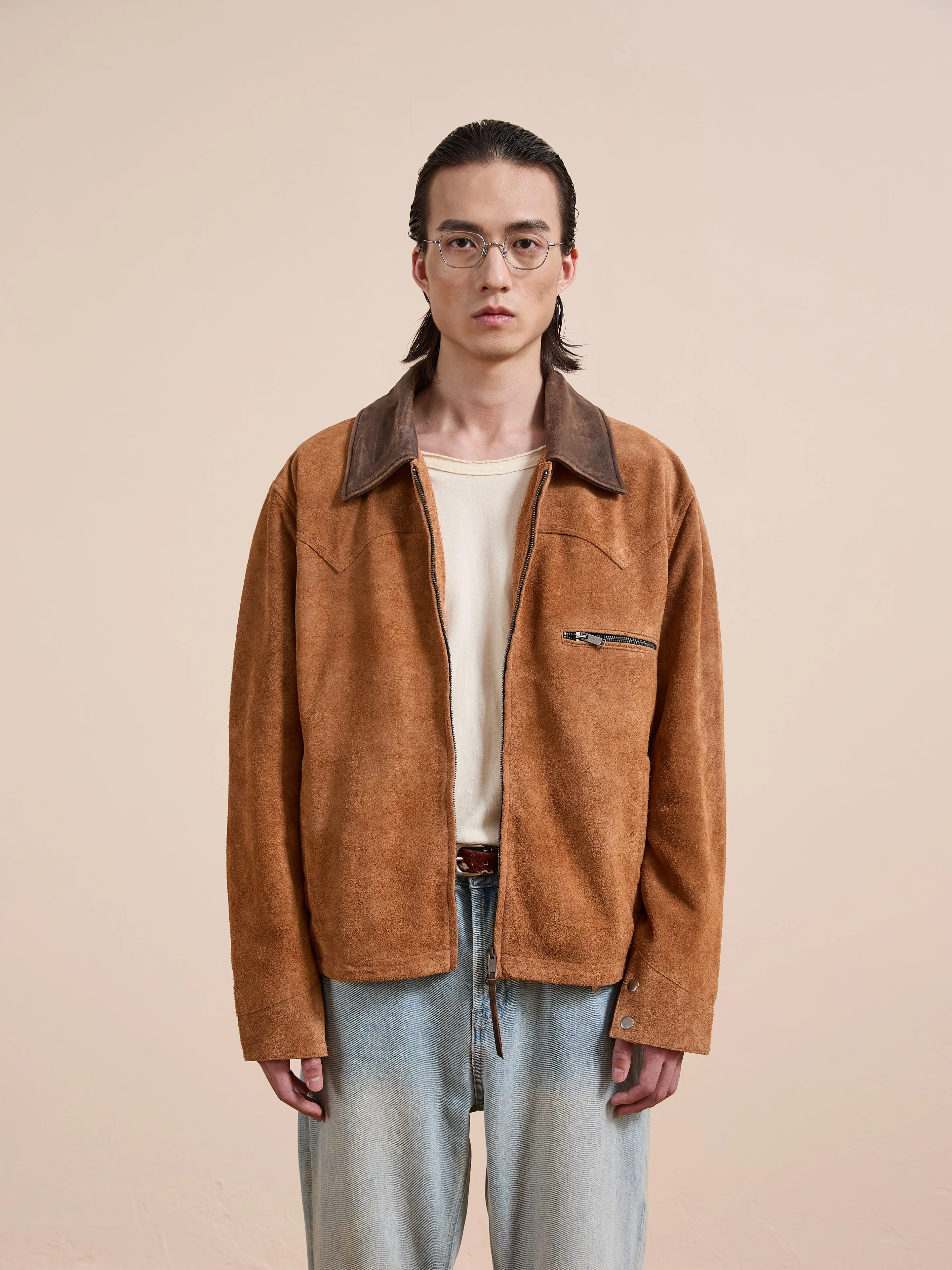 Suede Western Barn Jacket - Image 8