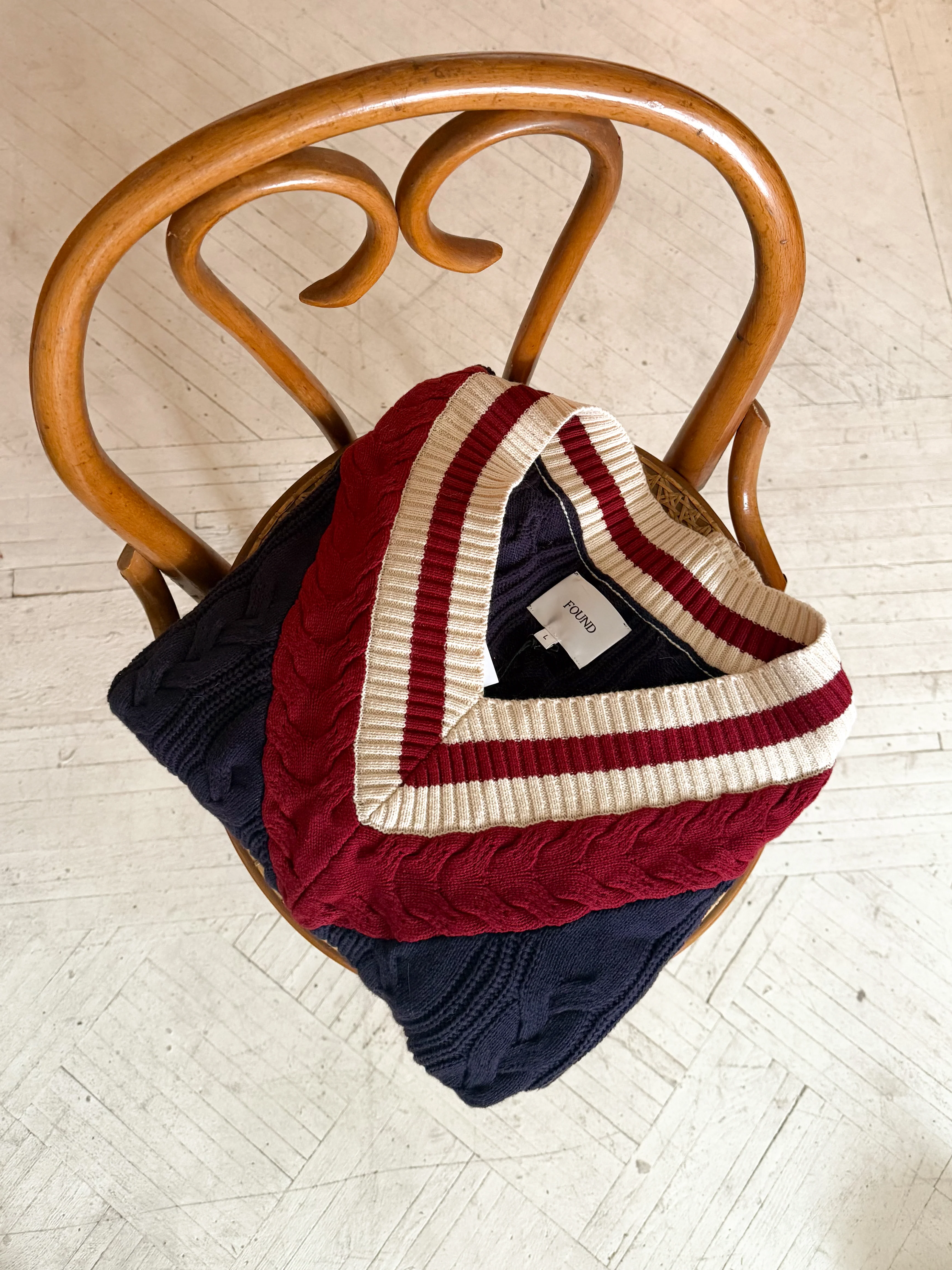 V-Neck Cricket Sweater - Image 8