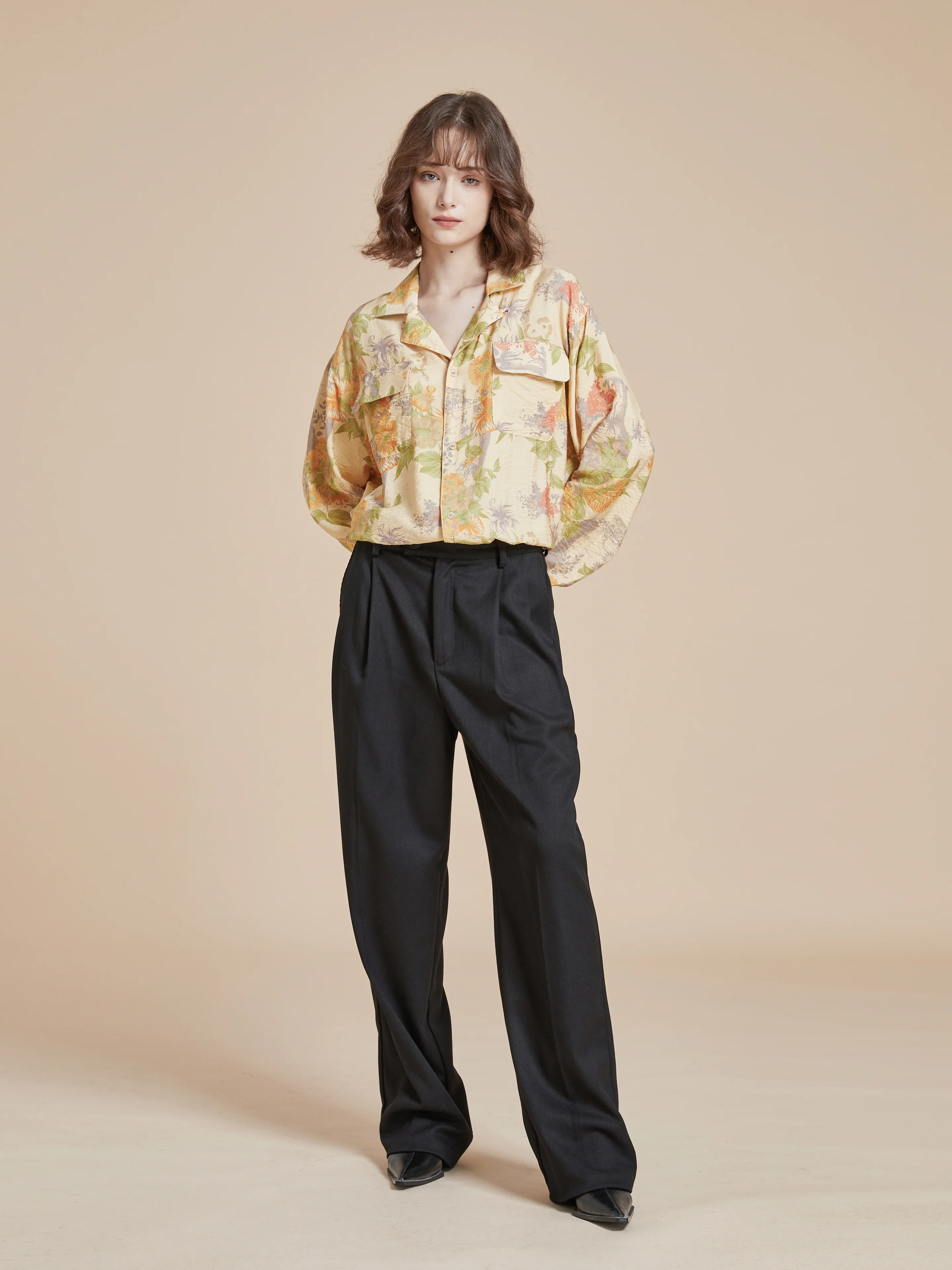 Meraj Vase Pot Long Sleeve Camp Shirt - Image 10