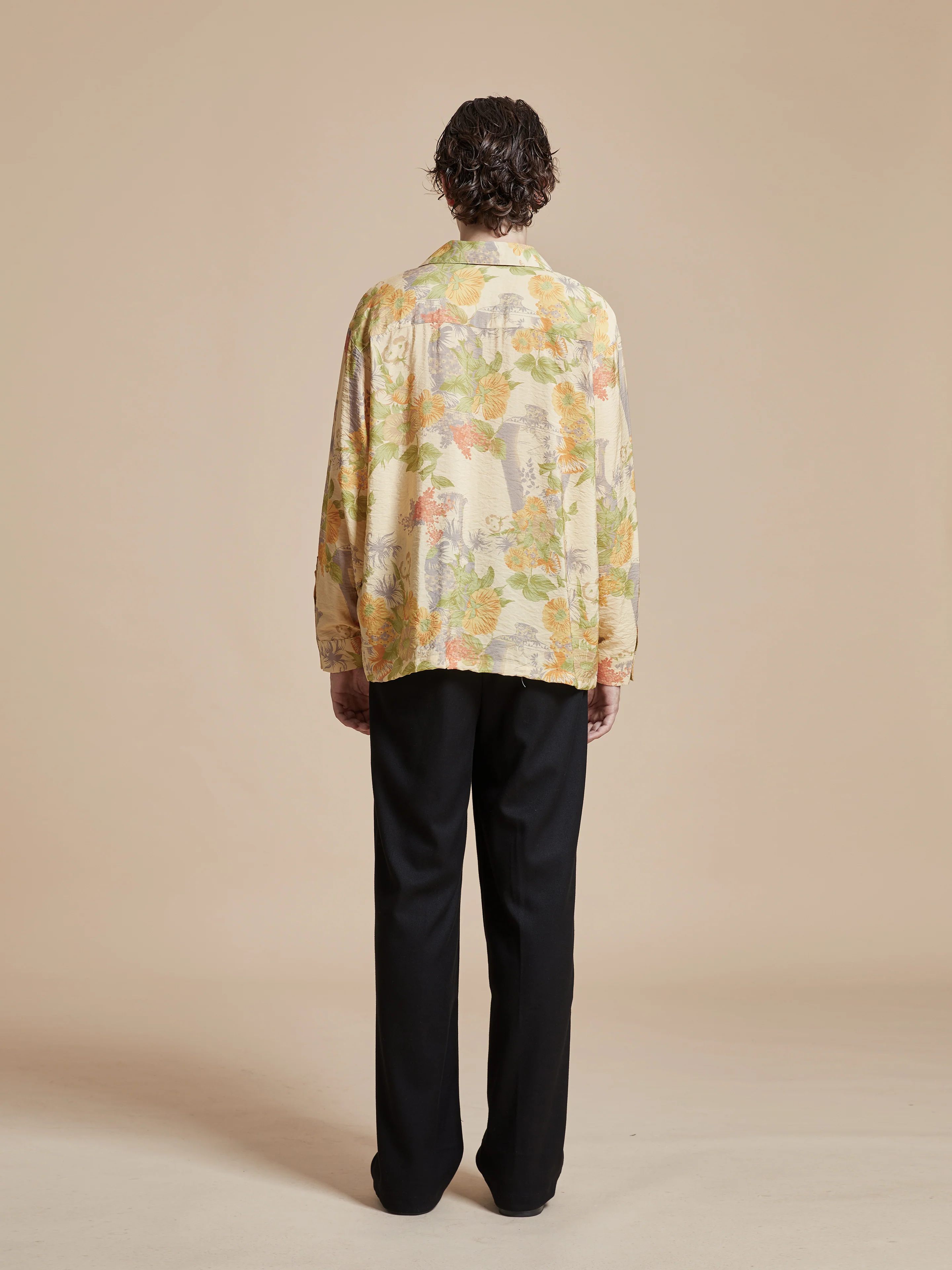Meraj Vase Pot Long Sleeve Camp Shirt - Image 11