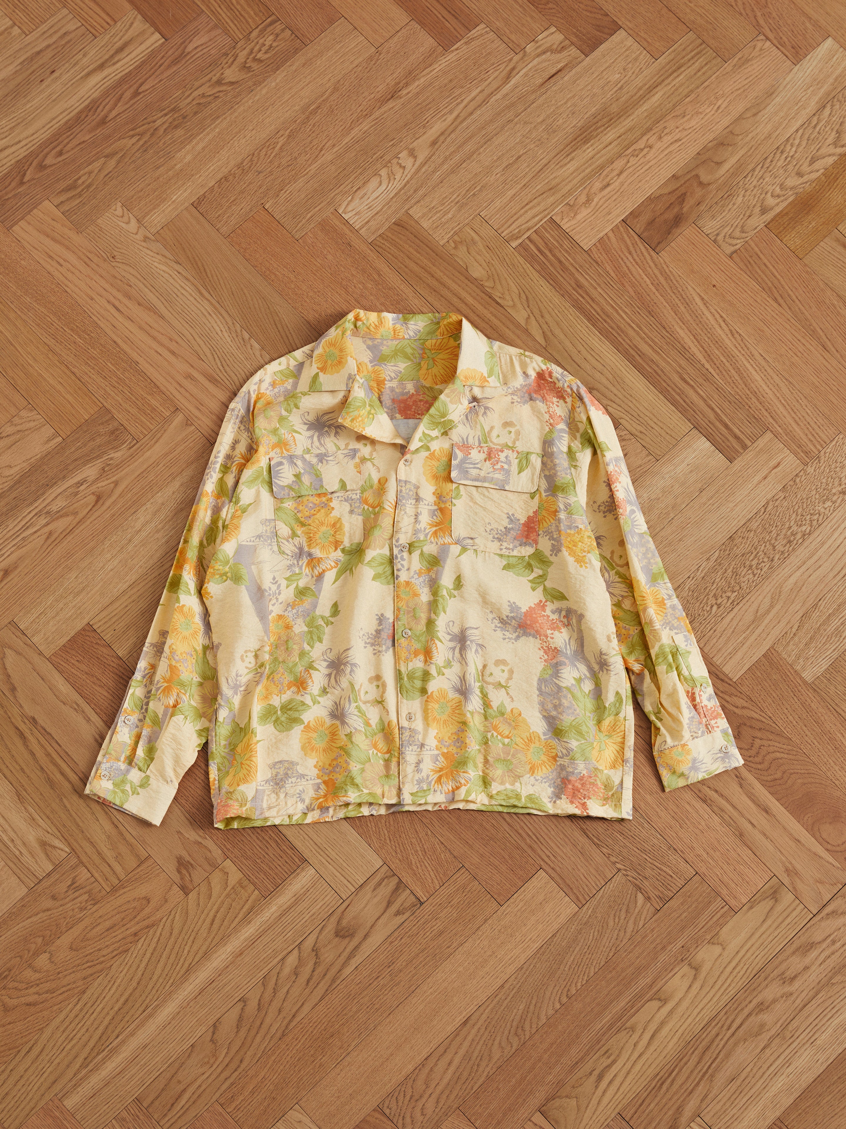 Meraj Vase Pot Long Sleeve Camp Shirt - Image 9