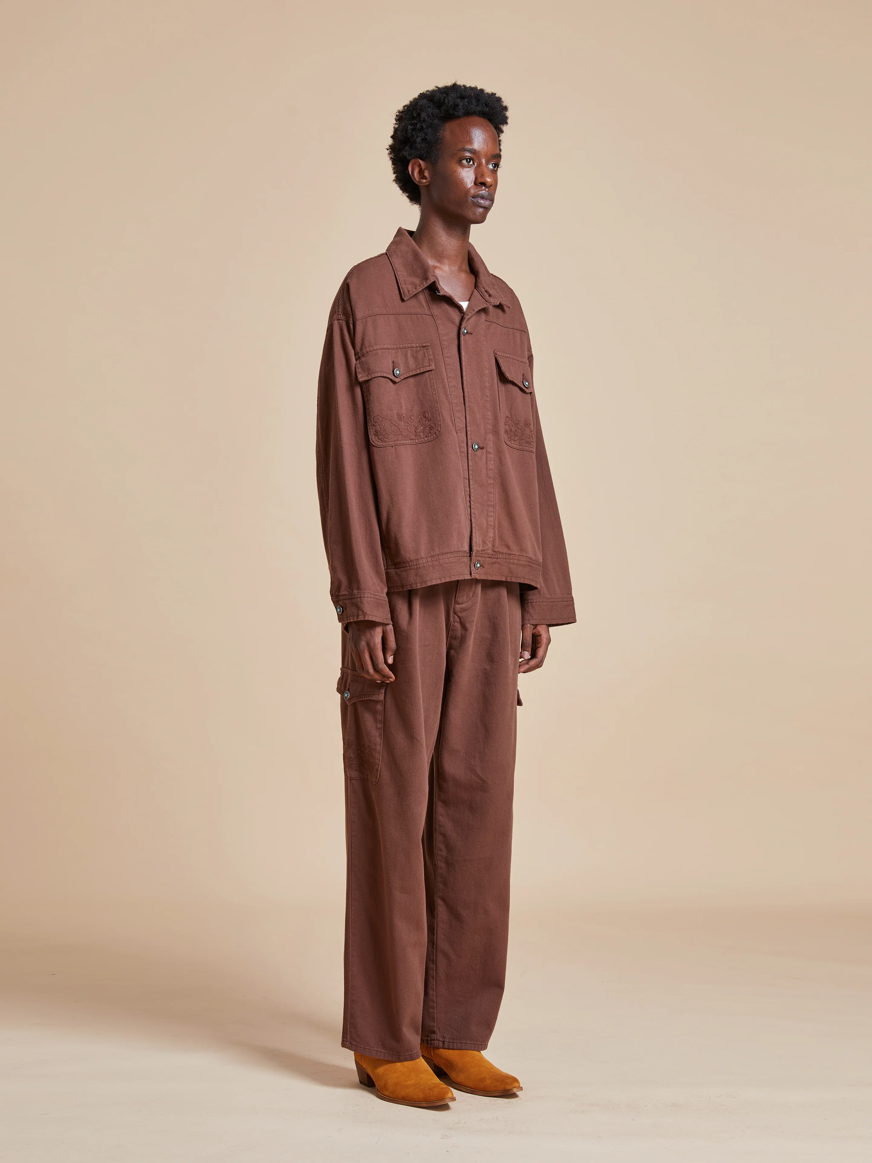 Dusky Western Trucker Jacket - Image 12