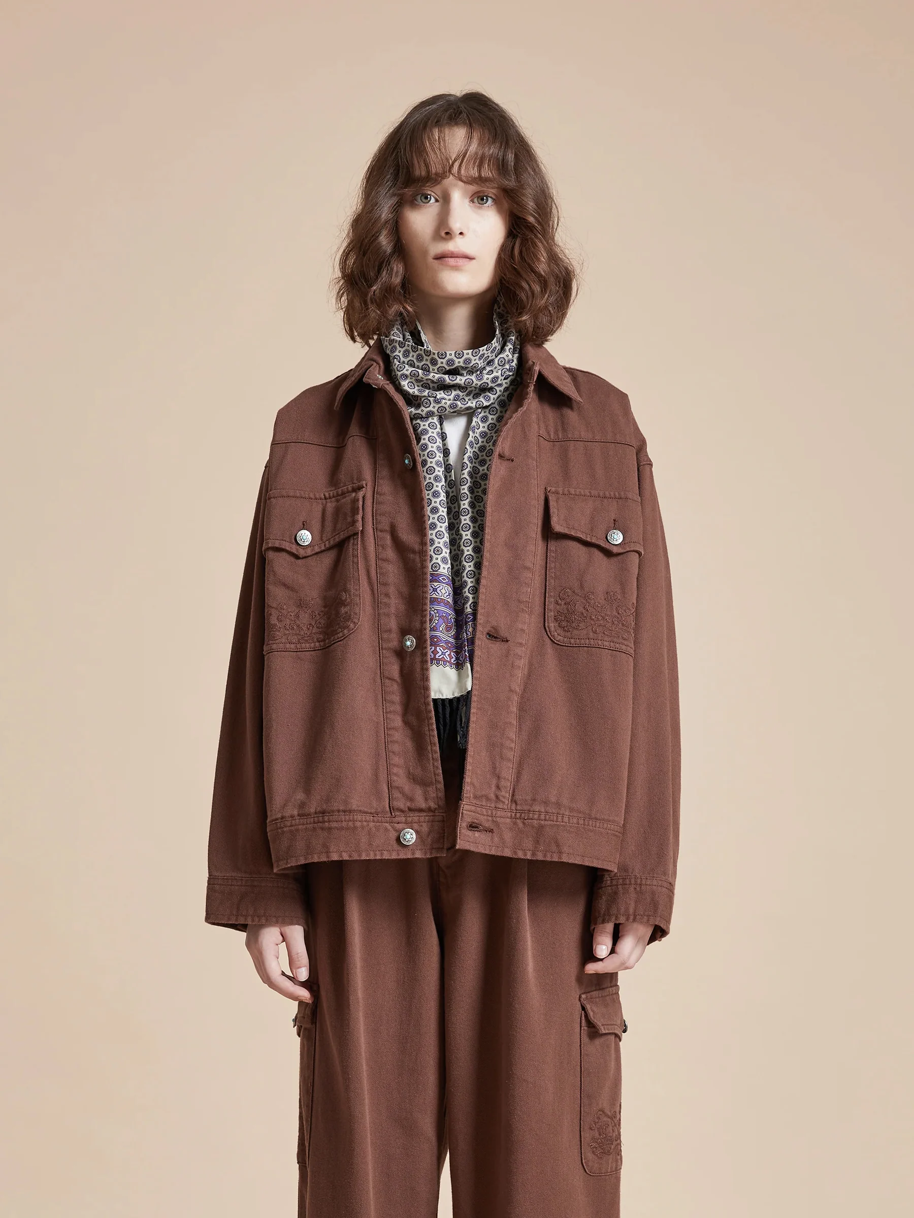 Dusky Western Trucker Jacket - Image 3