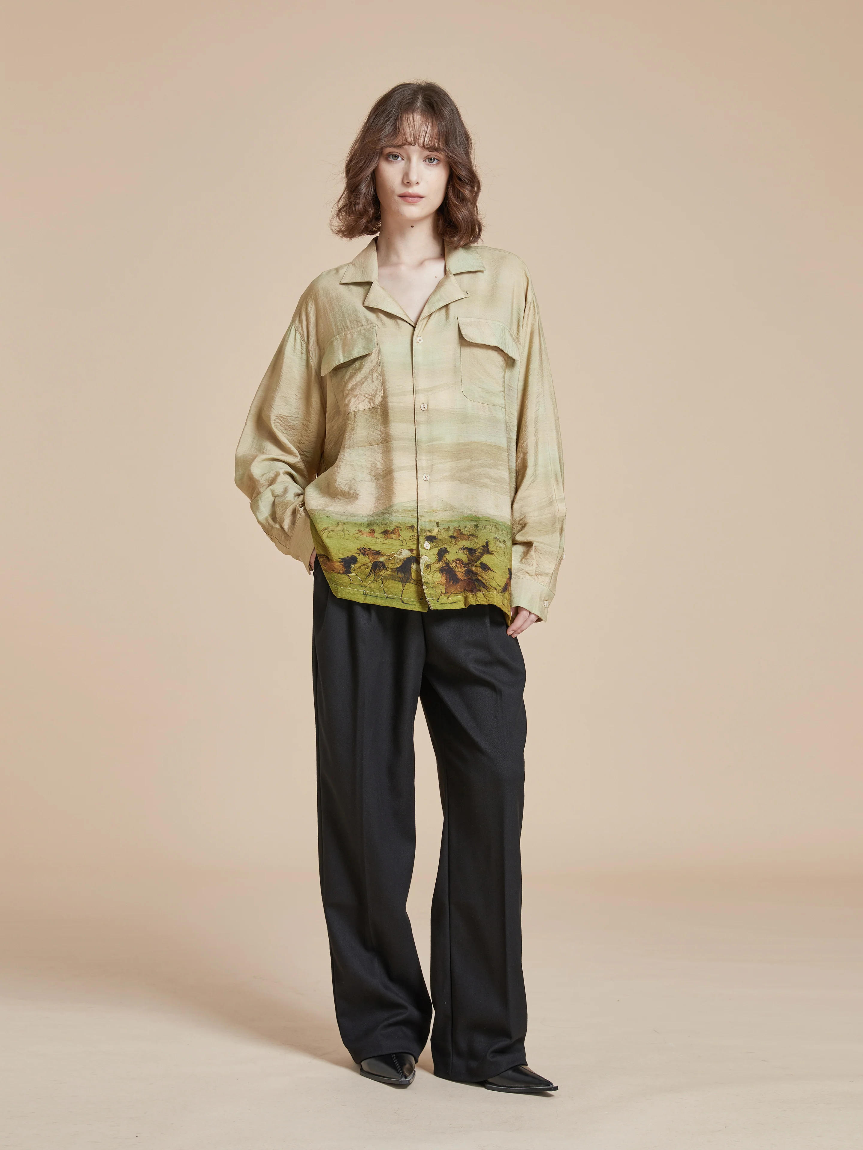 Grasslands Long Sleeve Camp Shirt - Image 3